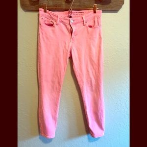 Hot pink skimmer leggings